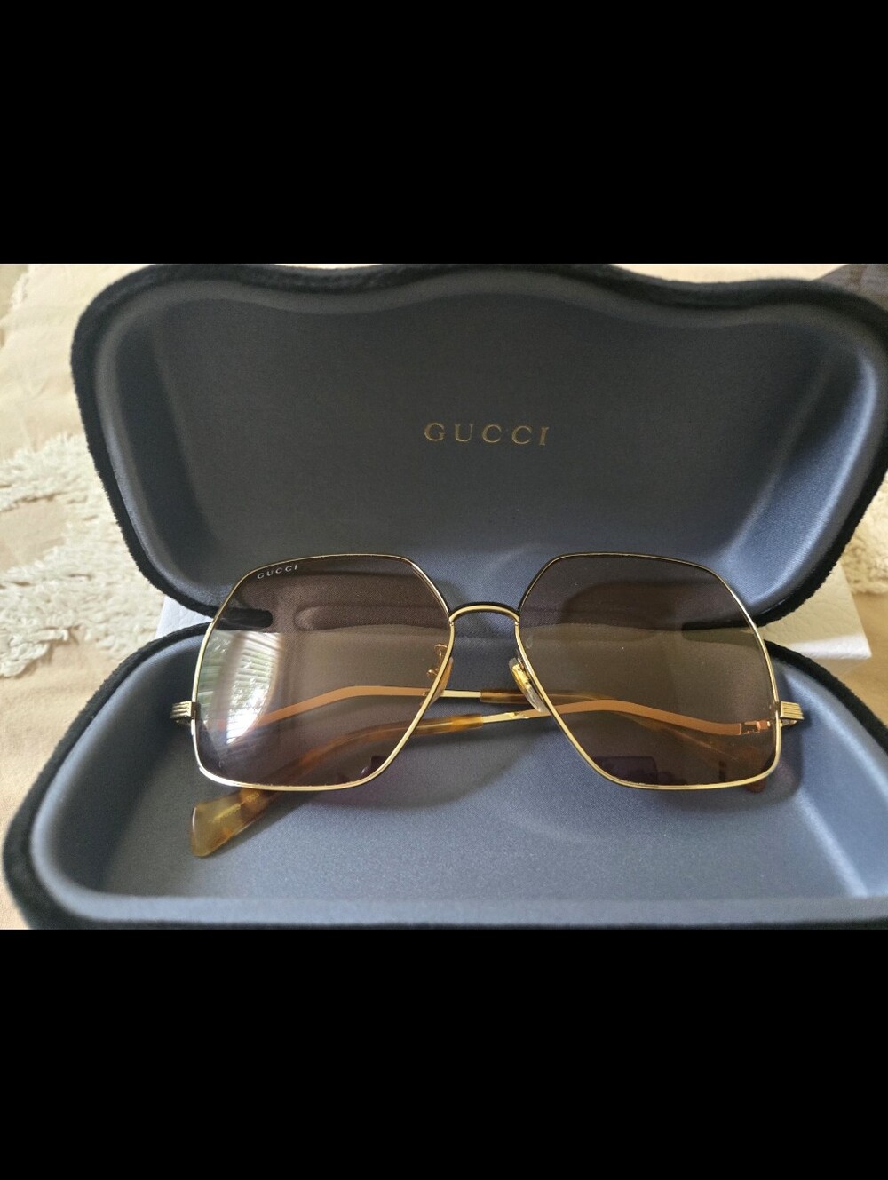 Gucci Oversize Pink Sunglasses